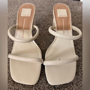 Dolce Vita ivory sandals